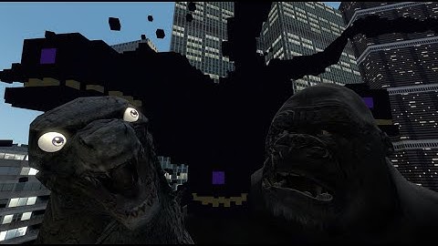 What "could" possibly happen in Godzilla vs Kong 2021 Part 4 (SFM Animation)  Wither Storm