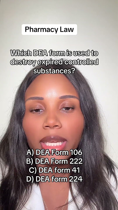 DEA forms #pharmacy #law #pharmacystudent #pharmacytechnician