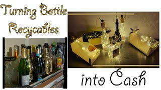 Wine Bottles Lights craft, How To Recycle Your Bottles screenshot 4