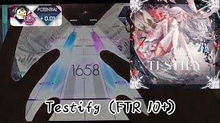【Arcaea/三星紀念】Testify (FTR 10+) PURE MEMORY (35落ち)【2K60】@Ric3Cat