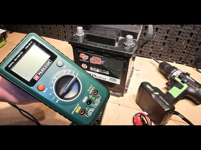 Parkside Auto-Range Multimeter PDM 300 C2 Unboxing Testing - YouTube