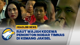 Raut Wajah Kecewa Suporter Timnas usai Takkluk dari Uzbekistan