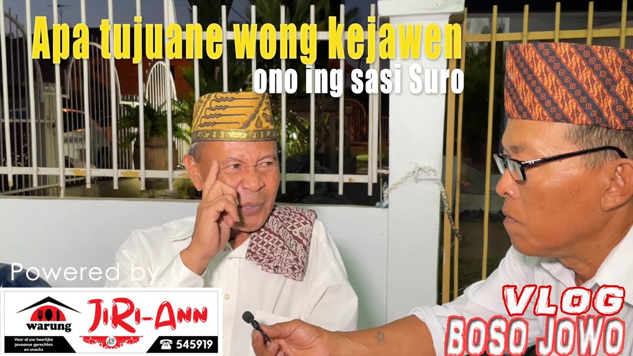 🇸🇷🇮🇩 Tilik sanggar ono ing sasi Suro - Sanggar pamelangan