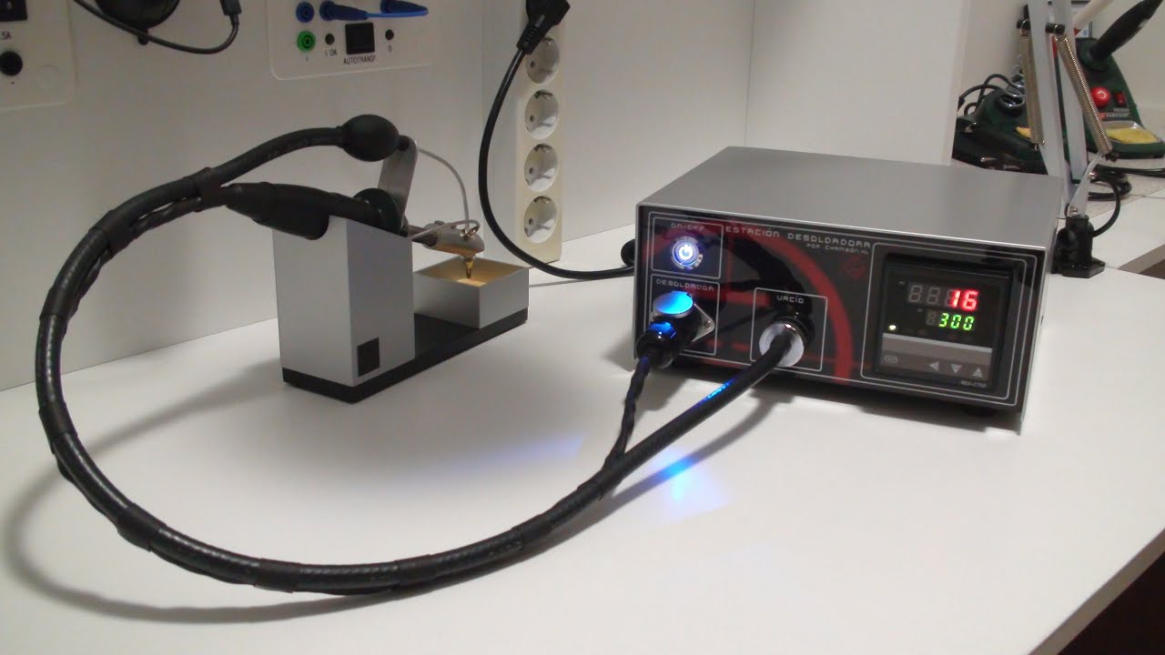 Estación desoldadora / DIY desoldering station YouTube
