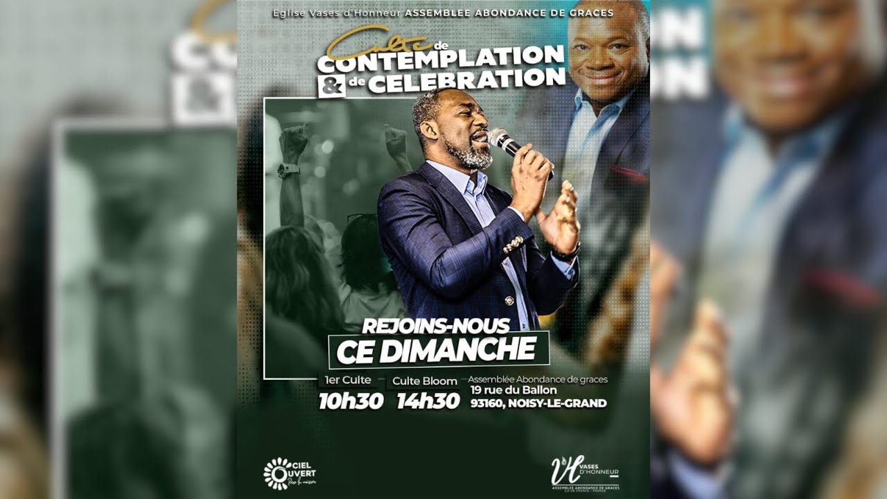 Culte d'adoration et de contemplation|1-3-2026|Pst Fabrice BEDJO