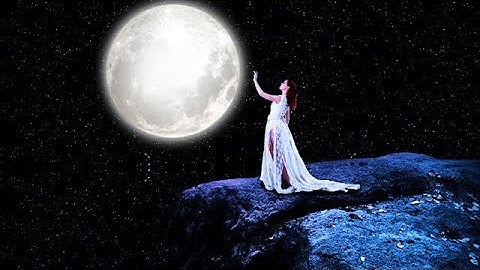 Photoshop Manipulation Tutorial | Moon on Mountain