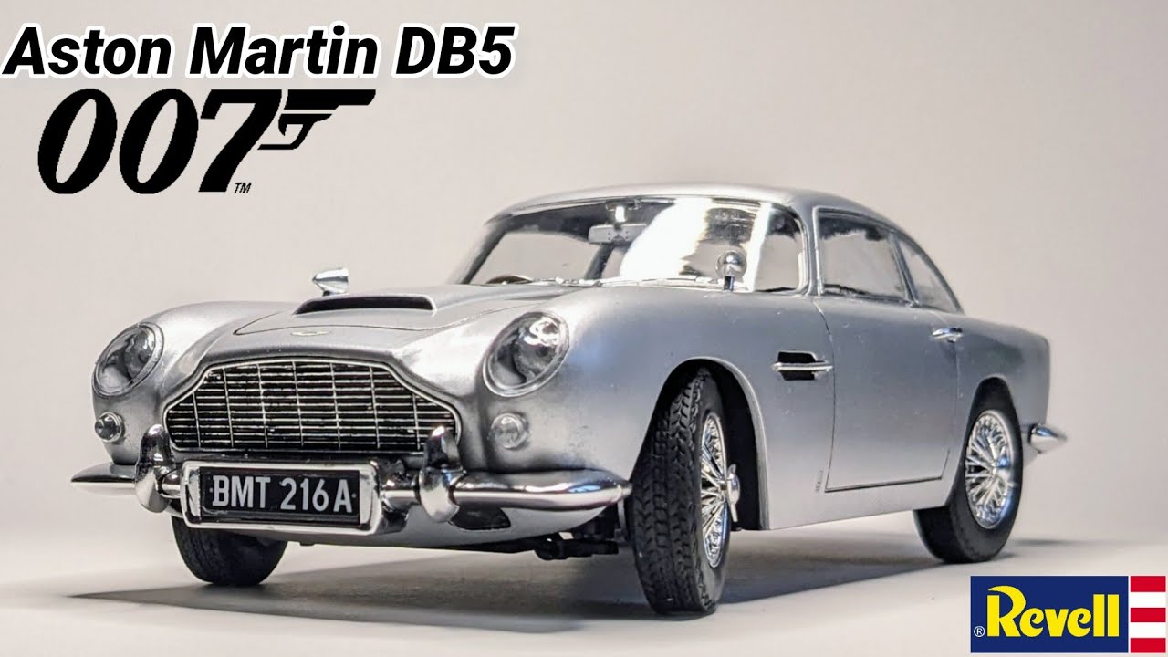 Aston Martin DB5 SILVER birch 1964 James Bond car 1:18 scale