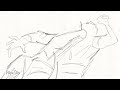 Punch rough animation #animation #art #2danimation