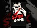 They Replied No to a Text. $75,000 Gone.