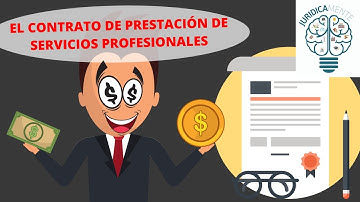 EL CONTRATO DE PRESTACIÓN DE SERVICIOS PROFESIONALES | ESTRUCTURA | EJEMPLO