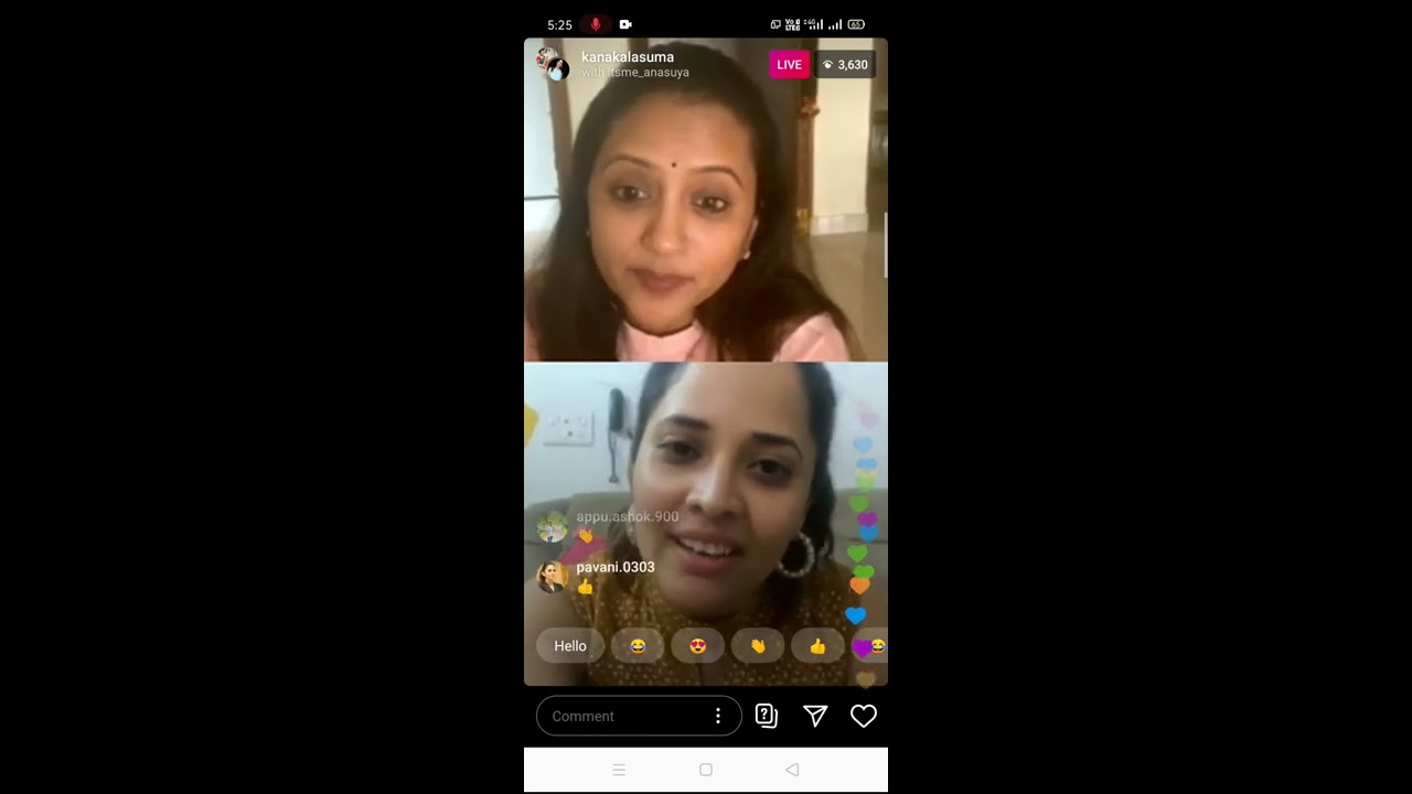Suma and anasuya funny interaction in live