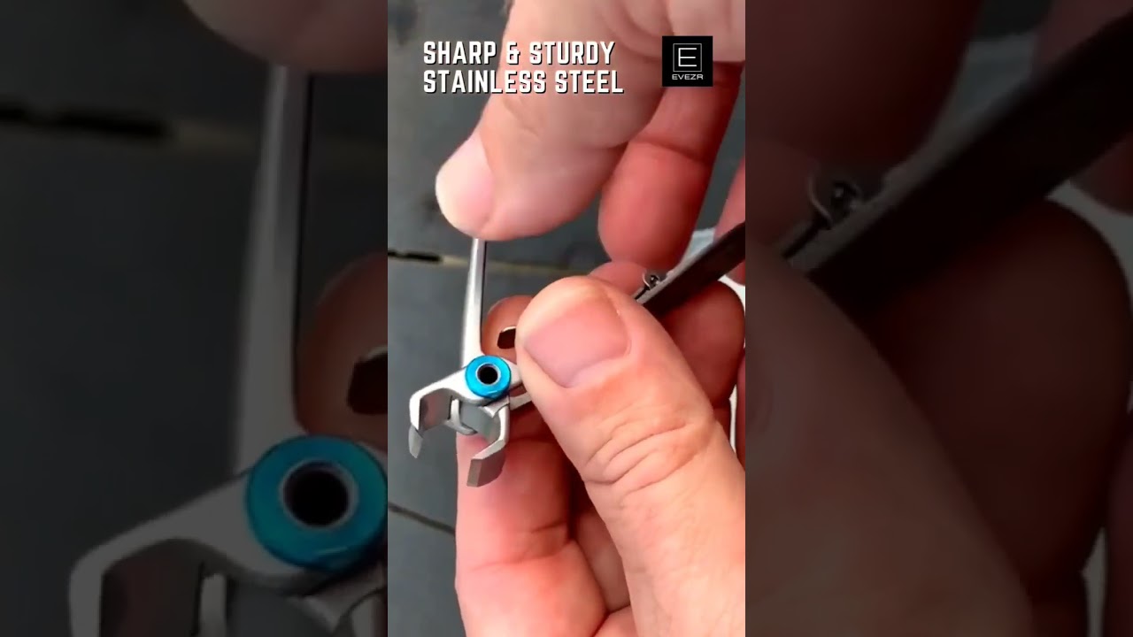 Wide Jaw Opening Nail Clippers For Cutting Thick Toenails.