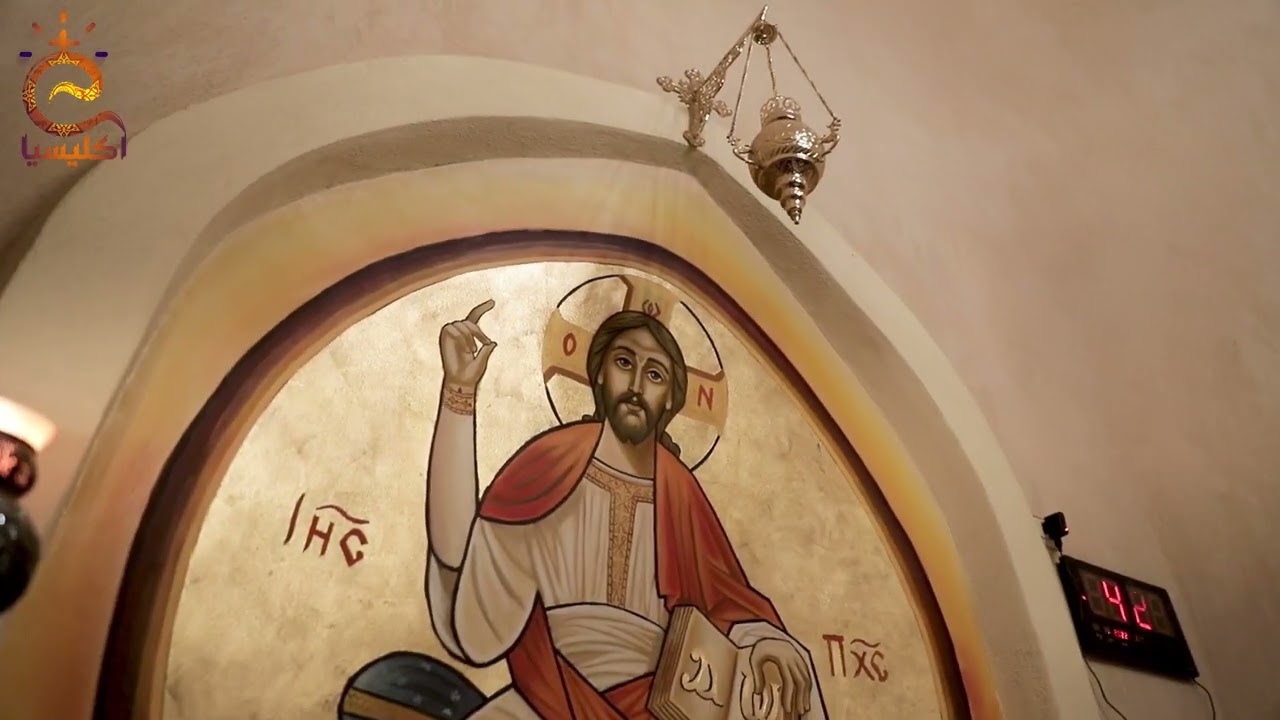 جولة داخل دير رئيس جند السماء الملاك ميخائيل العامر ببرية الاساس بنقادة