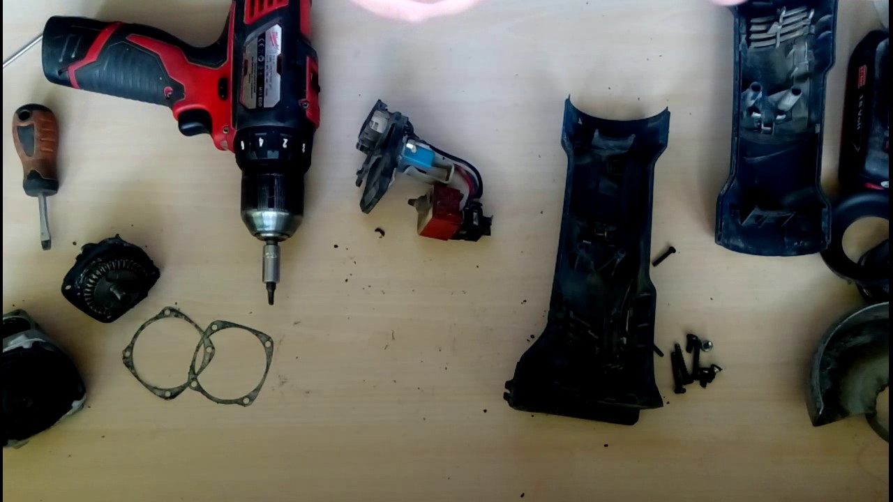 Ремонт аккумуляторной болгарки BOSCH 18 V LI - YouTube