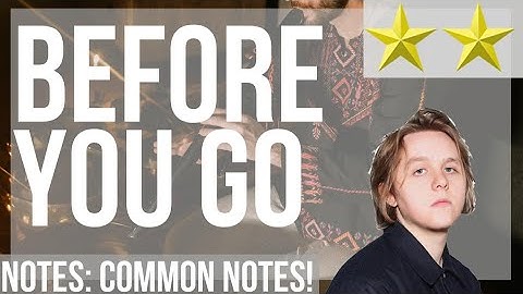 How to play Before You Go by Lewis Capaldi on Tin Whistle (Tutorial)