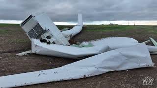 Iowa Tornado Outbreak & Greenfield Devastation  Drone Footage
