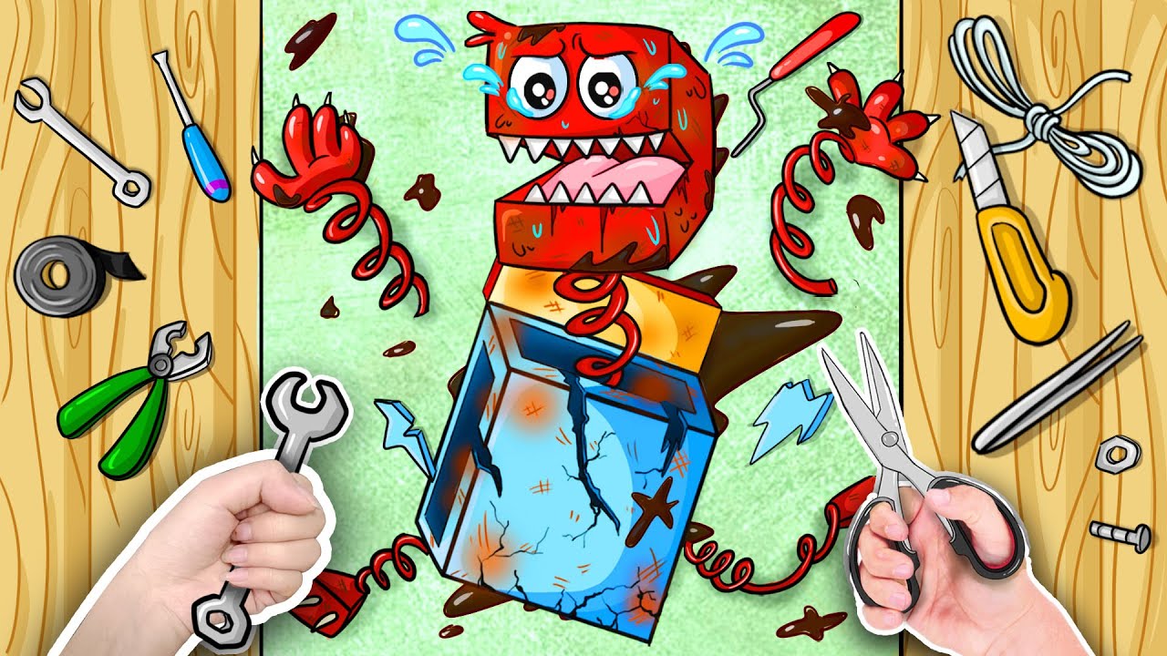 Boxy Boo's Origin Story... How To Fix? Project: Playtime | Poppy ...