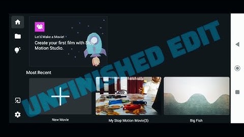 Unfinished Edit 🎞️ Stop Motion Studio #stopmotionanimation
