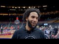 Julian Champagnie on Setting the Tone and Pace Early Against Toronto