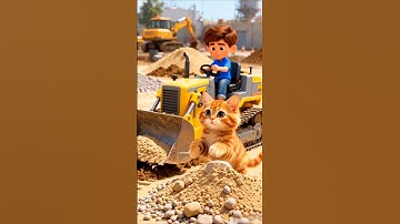 Cat Buys a BULLDOZER You won