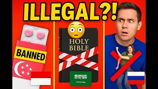 13 Normal Things That Are Actually Illegal Around the World