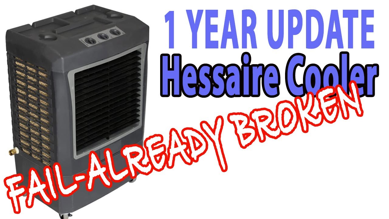 BEST WAY TO COOL YOUR GARAGE THIS SUMMER 1 Year Update Hessaire EVAP Cooler Pump Replacement