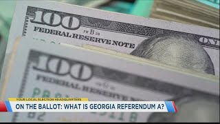 Referendum A would increase tax exemption for tangible property