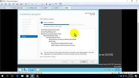 Installation RODC sur Server 2012