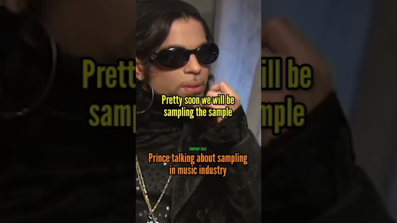 Prince Talks About Sampling In The Music Industry