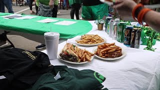 John O'Toole speaks about St. Patrick's Day celebrations at his bar O'Toole's