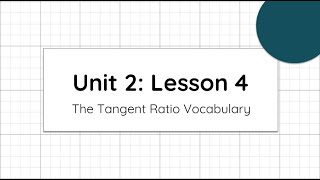 GEO B - Unit 2: Lesson 4 Vocabulary