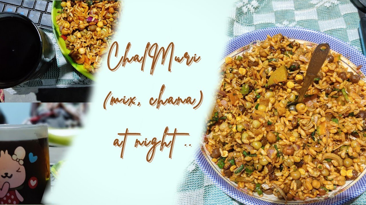 mix chana street food at night. YouTube