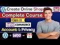 How to Customize WooCommerce My Account Option | Woocommerce Tutorial