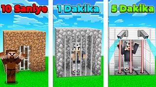Ai̇lecek Hapi̇shane Kapişmasi Yaptik - Minecraft