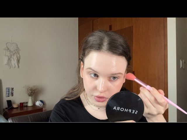 doing my makeup for a concert asmr l tapping, rambling and gosssssiping 🎸