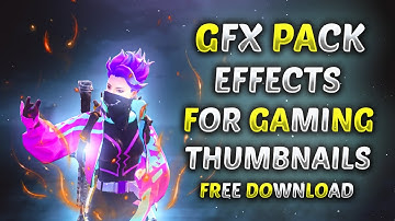 GFX Design Pack For Gaming Thumbnails || Pubg-Bgmi Montage Thumbnails || Free Downloads || Free Use