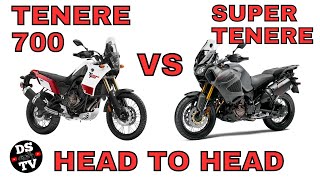 Yamaha Tenere 700 vs Super Tenere ES On and Off Road Comparison