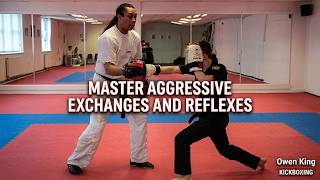 Point Fighting Drill 9: Reverse Punch, Counter Reverse Punch Master Aggressive Exchanges & Reflexes!