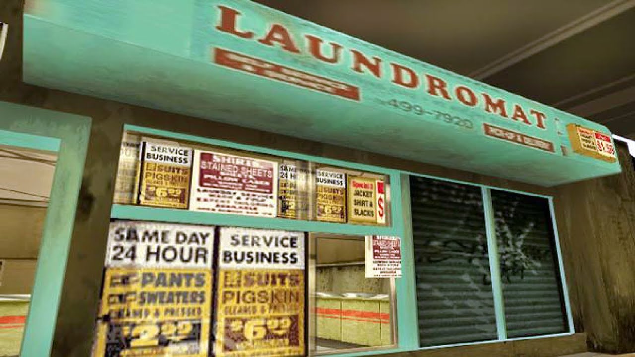GTA Vice City Store 12 Laundromat YouTube