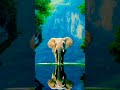 Wild Elephant In The Beautiful Environment #shortvideo #shortsvideo #shorts