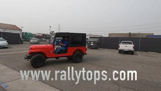 Mahindra Roxor Hardtop Installation Video (rallytops)