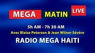 JOUNAL MEGA MATIN  EN DIRECT SUR RADIO MEGA FM AVEC BLAISE PETERSON ET JEAN WILNERE 16 MAI 2024