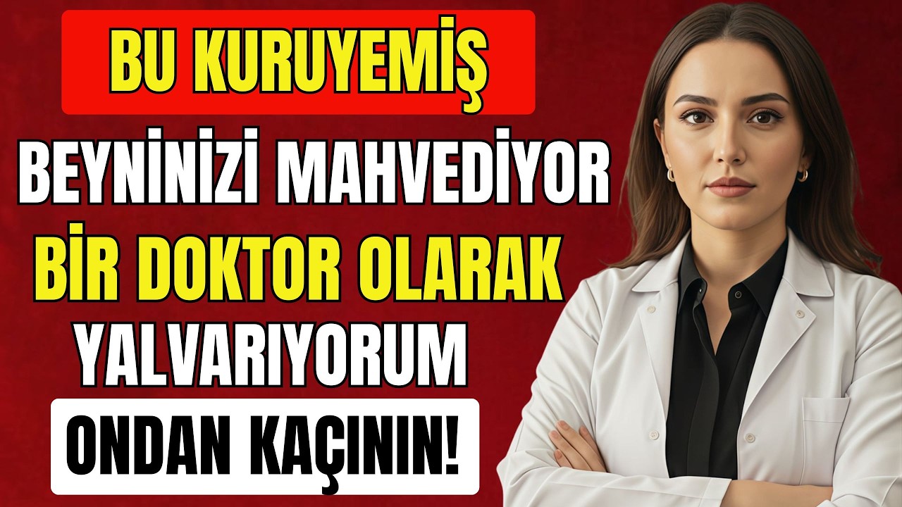 Beyninize ZARAR VEREN 4 Kuruyemiş - Ve Sizi Demanstan KORUYAN 4 Kuruyemiş