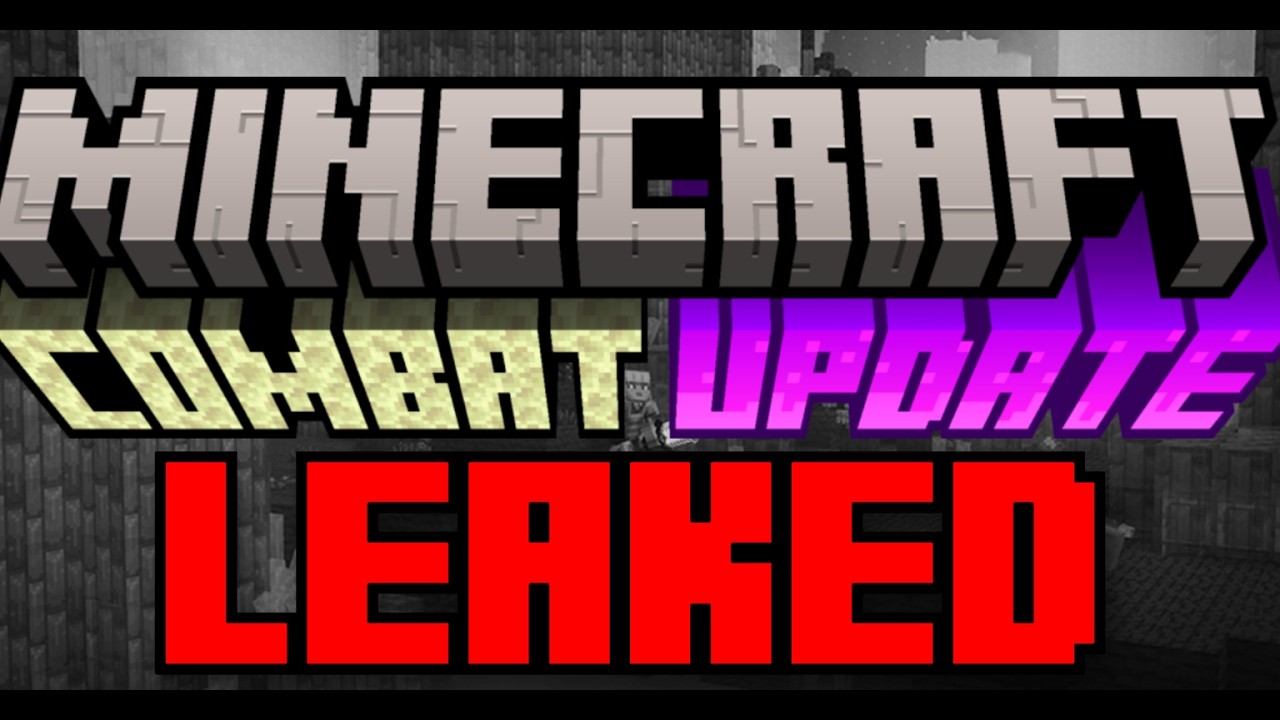 Why The Combat Update Will Save Minecraft - YouTube
