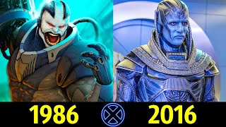 картинка: 👿 Апокалипсис - Эволюция (1986 - 2016) ! Все Появления Эна Сабаха Нура 💪!