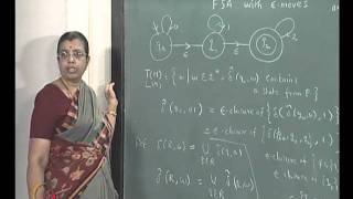 ⁣Mod-02 Lec-11 NON DETERMINISTIC FSA WITH E(Epsilon)- MOVES