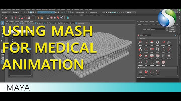 How to use MASH for Medical Animation in Autodesk Maya