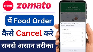 How to Cancel Order in Zomato | Zomato me Order Cancel Kaise Kare