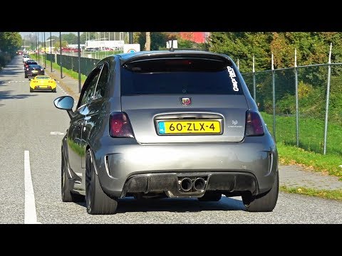 LOUD MODIFIED Fiat 500 Abarths TERRORIZE Car Events!