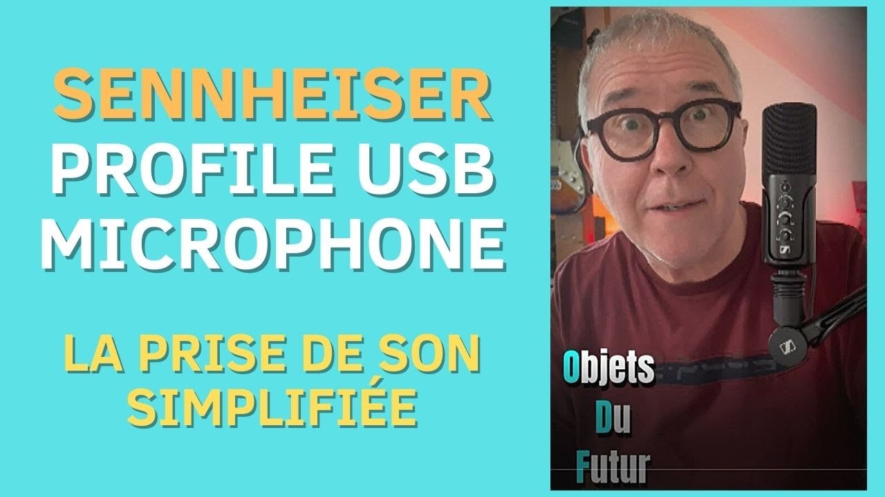 Micro Sennheiser Profile USB : pourquoi les streamers vont l'adorer 